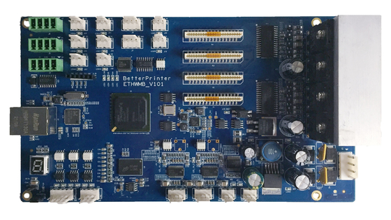 Network Port 7610 Printhead Double Head Printer Board Carriage Board Main Board Kit For White Ink Pyrography Printer