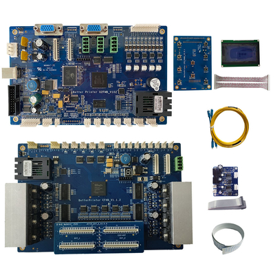 DX7 Printer Double Board Set For Textile Thermal Transfer Ellipse Digital Heat Press Filming Inkjet Printer System