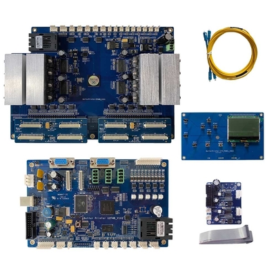 Fiber Optic Inkjet Board G5i Four Head Photo Machine UV Flatbed Wine Bottle Sock Cylindrical Printer Board