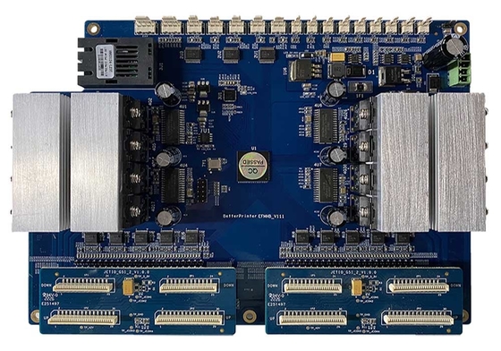Fiber Optic Inkjet Board G5i Four Head Photo Machine UV Flatbed Wine Bottle Sock Cylindrical Printer Board