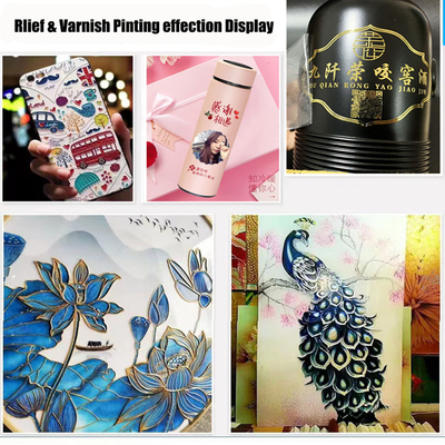 Printer Board Epson I1600 Flatbed Printer 6090 UV Crystal Label Metal Inkjet Print Board Acryl PVC Werbedruck Machine