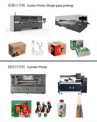 Industrial UV Print I1600 Eight Head Inkjet Plate Cylindrical Cosmetics Printer Board High Speed Wine Bottle Logo Print