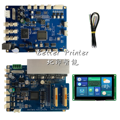 UV Printer Inkjet Board TX800 Flat Panel Printing Glass Wine Bottle Crystal Label Metal PVC Textile T-shirt Printing