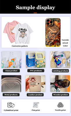 Inkjet Board XP600 For UV Printer Small Flat Panel Advertising Photo Printing PET Film Heat Transfer Printer