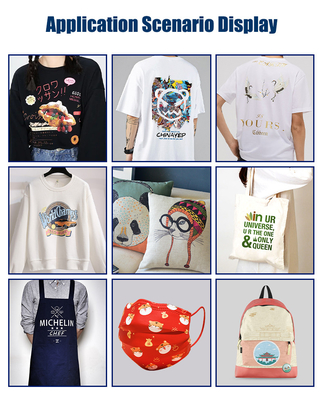 Clothing Digital Direct Printing Machine Inkjet Board I3200 T-shirt Textile Fabric White Ink Hot Stamping Printer