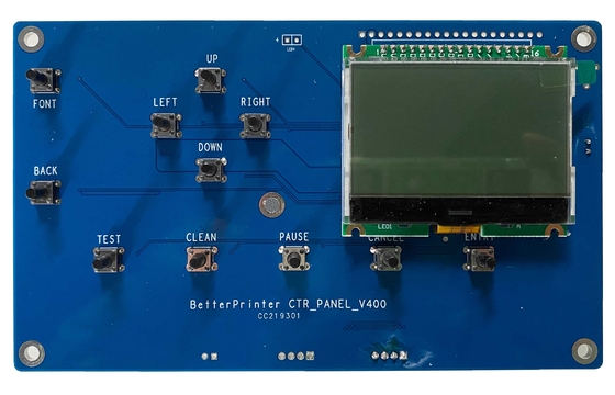 UV flatbed printer DX7 single head network Interface inkjet printer board for wall printer