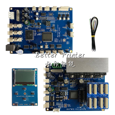 Inkjet Board I1600 Double Head For A3 Small Flat Panel UV Printer Crystal Label Cylindrical Insulated Cup Printer Board